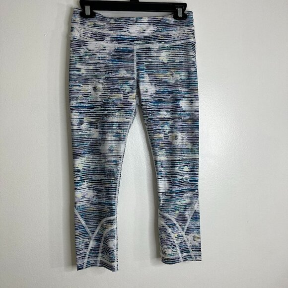 Lululemon Inspire Crop II FGRT Multicolor Full On Luxtreme Medium Rise Legging 6 - Picture 1 of 8